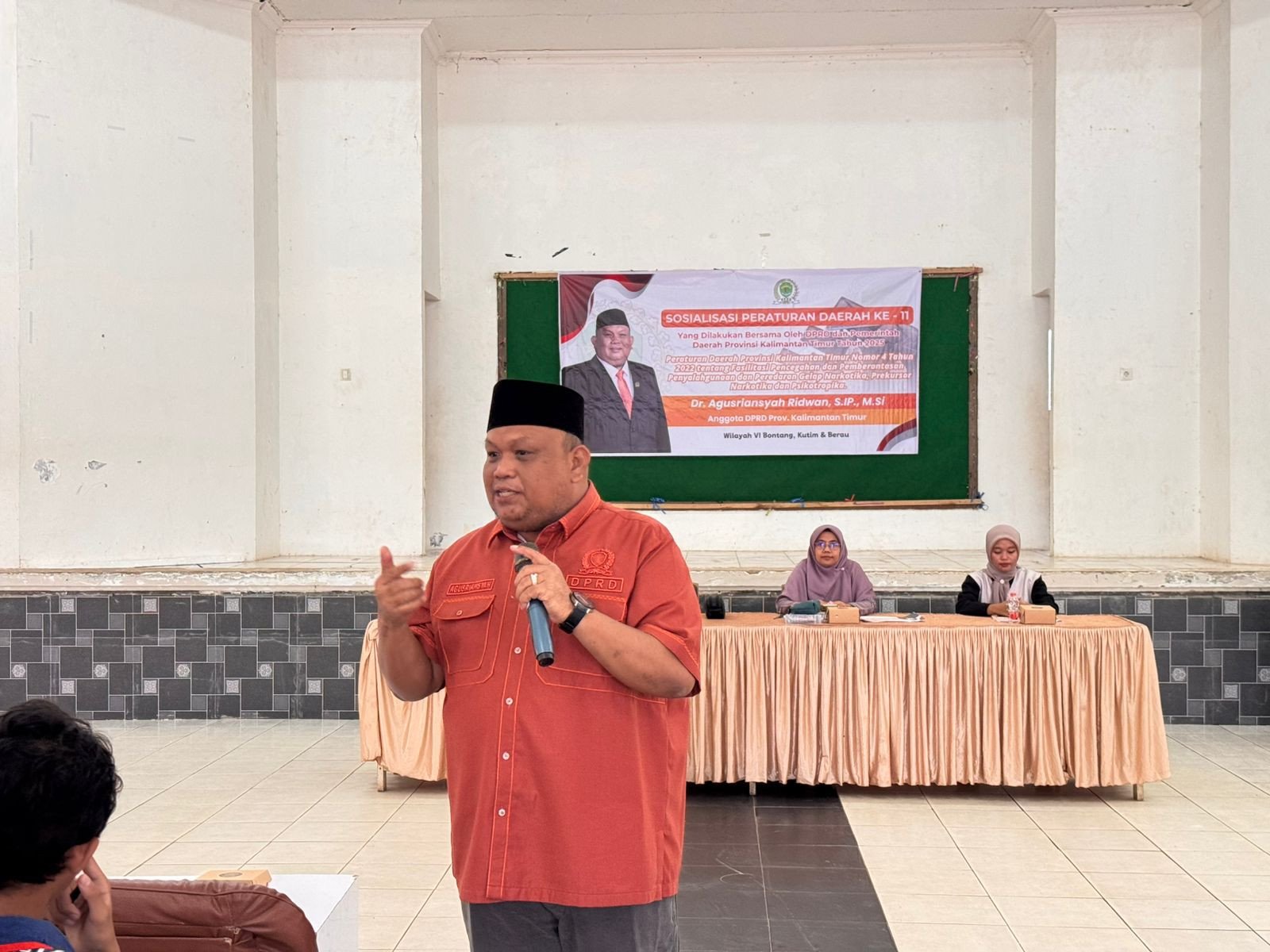 Sosialisasi Perda Kaltim Nomor 4 Tahun 2022, Dr. Agusriansyah Ridwan Tekankan Peran Bersama Cegah Penyalahgunaan Narkotika